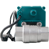 Shelly FrankEver smartes Wasserventil DN15, 1/2", Regulierventil grün