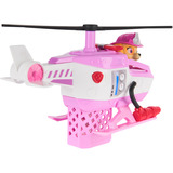 Spin Master Paw Patrol Fire Rescue - Skyes Rettungshubschraube, Spielfahrzeug mit Skye Hundefigur und Katzenfigur