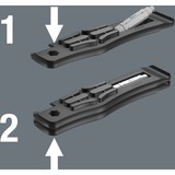 Wera Bicycle Set 15, 5-teilig, Schraubenschlüssel schwarz, Reifenheber + Bit = Schraubwerkzeug