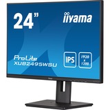 iiyama ProLite XUB2495WSU-B5, LED-Monitor 61 cm (24 Zoll), schwarz (matt), WUXGA, IPS, HDMI