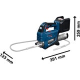Bosch Akku-Fettpresse GFP 18V-10 Professional solo, 18Volt blau/schwarz, ohne Akku und Ladegerät, in XL-BOXX