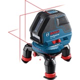 Bosch Professional Linienlaser GLL 3-50 Professional, Kreuzlinienlaser blau/schwarz, L-BOXX 136, rote Laserlinien