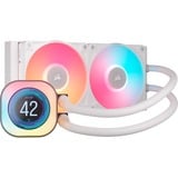 Corsair iCUE LINK TITAN 240 RX LCD RGB, Wasserkühlung weiß
