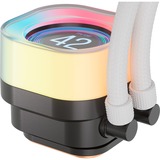 Corsair iCUE LINK TITAN 240 RX LCD RGB, Wasserkühlung weiß
