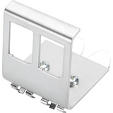 Digitus Hutschienenadapter für 2x Keystone Module edelstahl