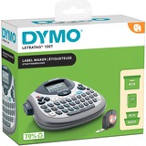 Dymo LetraTag LT-100T, Beschriftungsgerät silber, mit QWERTZ-Tastatur
