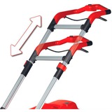 EINHELL Professional Akku-Rasenmäher RASARRO 36/42, 36Volt (2x18V) rot/schwarz, 2x Li-Ionen Akku 5,2Ah