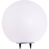 Heitronic Solar LED-Kugel Boule 300mm, LED-Leuchte weiß