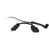 Inter-Tech Argus RS-141 RGB 140x140x25, Gehäuselüfter schwarz, 140 mm