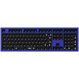 Keychron Q6 Barebone ISO, Gaming-Tastatur blau, Hot-Swap, Aluminiumrahmen, RGB
