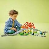 LEGO 10426 DUPLO Town Eisenbahnbrücke und Schienen - Erweiterungsset, Konstruktionsspielzeug 