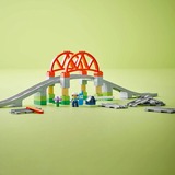 LEGO 10426 DUPLO Town Eisenbahnbrücke und Schienen - Erweiterungsset, Konstruktionsspielzeug 