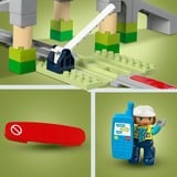 LEGO 10426 DUPLO Town Eisenbahnbrücke und Schienen - Erweiterungsset, Konstruktionsspielzeug 