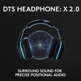 Logitech Gaming G935, Gaming-Headset schwarz, 7.1 Virtual Surround, Lightsync