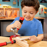 MGA Entertainment Litte Tikes Creative Construction - Hammer- und Nagel-Set, Kinderwerkzeug 