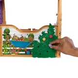 Mattel Barbie Mysteries: Die große Pferdejagd - Ultimativer Pferdestall, Spielgebäude mit Puppe, Spielzeugpferd und Zubehör