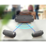 Medion Life P61746 Bluetooth Lautsprecher M anthrazit, Bluetooth, Dual Illuminated, Integrierte Powerbank