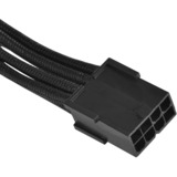 SilverStone Verlängerungskabel SST-PP07-PCIB schwarz, 25cm