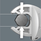 Wera 6004 Joker 6 Set 1 - Selbstjustierender Maulschlüssel-Satz, 6-teilig, Schraubenschlüssel silber, mit Ratschenfunktion