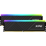ADATA DIMM 16 GB DDR4-3600 (2x 8 GB) Dual-Kit , Arbeitsspeicher schwarz, AX4U36008G18I-DTBKD35G, XPG Spectrix D35G, INTEL XMP