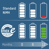 Ansmann Solar NiMH Akku Micro AAA 550 mAh maxE 2x AAA (Micro)