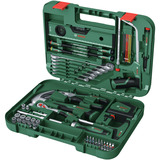Bosch Heimwerken & Garten Advanced Hand Tool S, 64-teilig, Werkzeug-Set grün, mit Werkzeugkoffer