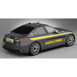 COBI Giulia Quadrifoglio Guardia di Finanza, Konstruktionsspielzeug Maßstab 1:35