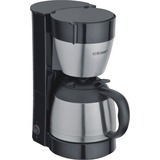 Cloer Filterkaffee-Automat 5009, Filtermaschine schwarz/edelstahl