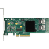 DeLOCK 8 Port SATA PCI Express x8 Karte mit Anschlusskabel, Schnittstellenkarte 
