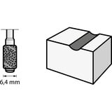 Dremel Schleifband Ø 6,4 mm, Körnung 60 (431) 6 Stück, Schaft Ø 3,2 mm