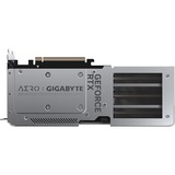 GIGABYTE GeForce RTX 4060 Ti AERO OC 16G, Grafikkarte weiß/silber, DLSS 3, 2x DisplayPort, 2x HDMI