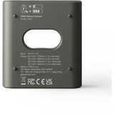 GP Batteries USB Akkuladegerät B441, mit 4 Ladeslots grau, inkl. 4x GP Akkus AA 2.100mAh