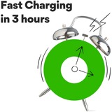 GP Batteries USB Akkuladegerät B441, mit 4 Ladeslots grau, inkl. 4x GP Akkus AA 2.100mAh