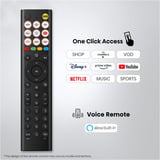 Hisense 65A6S, LED-Fernseher 164 cm (65 Zoll), schwarz/dunkelgrau, UltraHD/4K, Triple Tuner