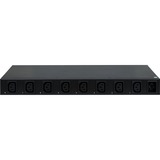 Inter-Tech PDU SD-1688, 16A, Steckdosenleiste schwarz, 8 schaltbare C13 Steckdosen