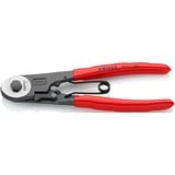 KNIPEX Bowdenzugschneider 95 61 150, Schneid-Zange mit Öffnungsfeder und Sperrklinke