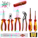 KNIPEX Erweiterungs-Set Elektro I, 10-teilig, Werkzeug-Set 