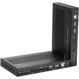 Lindy 100m Cat.6A KVM Extender HDBaseT 3.0, KVM-Switch schwarz, HDMI 4K60, Audio, IR & RS-232