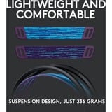 Logitech G535 LIGHTSPEED, Gaming-Headset schwarz