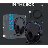 Logitech G535 LIGHTSPEED, Gaming-Headset schwarz