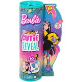 Mattel Barbie Cutie Reveal Dschungel Serie - Tukan, Puppe 