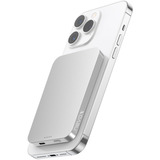 Nevox Wireless Magnetic POWERBANK QI2 - 5000mah silber/weiß
