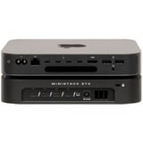 OWC miniStack STX, Thunderbolt 4, Laufwerksgehäuse schwarz, Stapelbares Storage-Gehäuse mit Thunderbolt Hub Xpansion