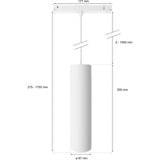 Philips HUE Perifo Pendel-Zylinderleuchte weiß