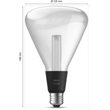 Philips HUE White & Color Ambiance Lightguide Triangle - Smarte Lampe E27, LED-Lampe 