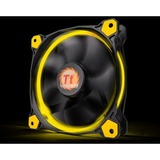 Thermaltake Riing 14 LED Yellow 140x140x25, Gehäuselüfter schwarz/gelb