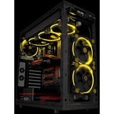 Thermaltake Riing 14 LED Yellow 140x140x25, Gehäuselüfter schwarz/gelb