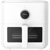 Xiaomi Smart Air Fryer 5.5L MAF15, Heißluftfritteuse weiß, 1.600 Watt, Korb 5,5 Liter, mit Sichtfenster