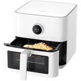 Xiaomi Smart Air Fryer 5.5L MAF15, Heißluftfritteuse weiß, 1.600 Watt, Korb 5,5 Liter, mit Sichtfenster