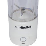 nutribullet Portable Standmixer NBP003W weiß, akkubetrieben, 0,475 Liter